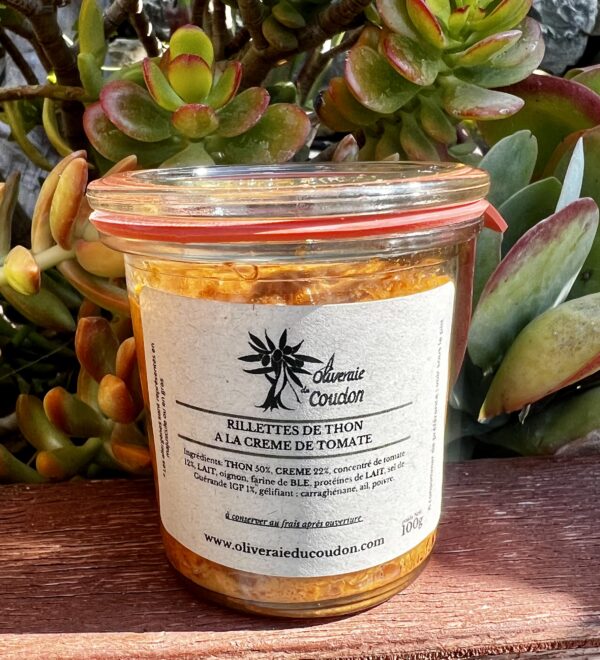 @ RILLETTES DE THON A LA CREME DE TOMATE 100G