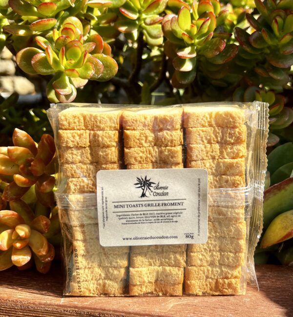 @ MINI TOASTS GRILLE FROMENT 80Gr (36 TRANCHES)